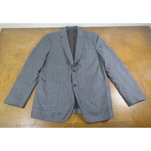 Richard‎ James Savile Row Double Face Lux Flannel Blazer Jacket Soft Grey 44R